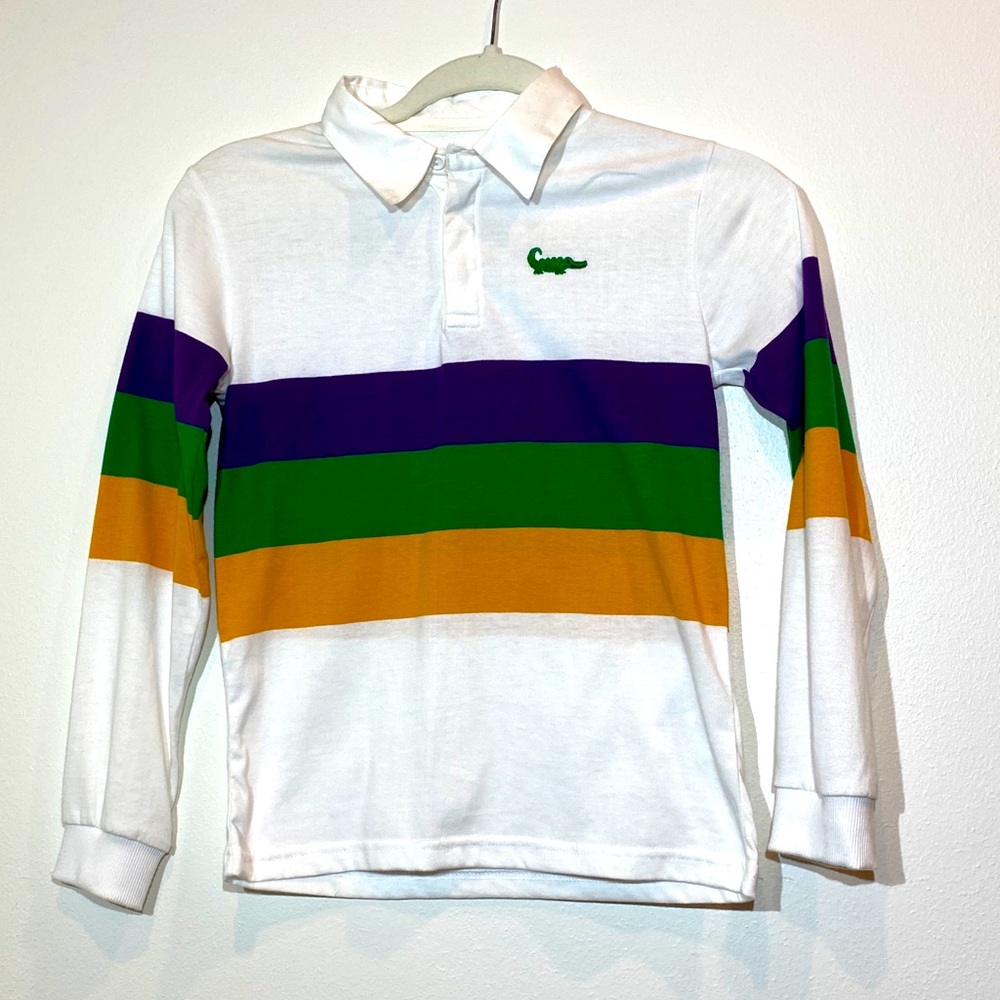 Boutique Mardi Gras Polo - 10/12